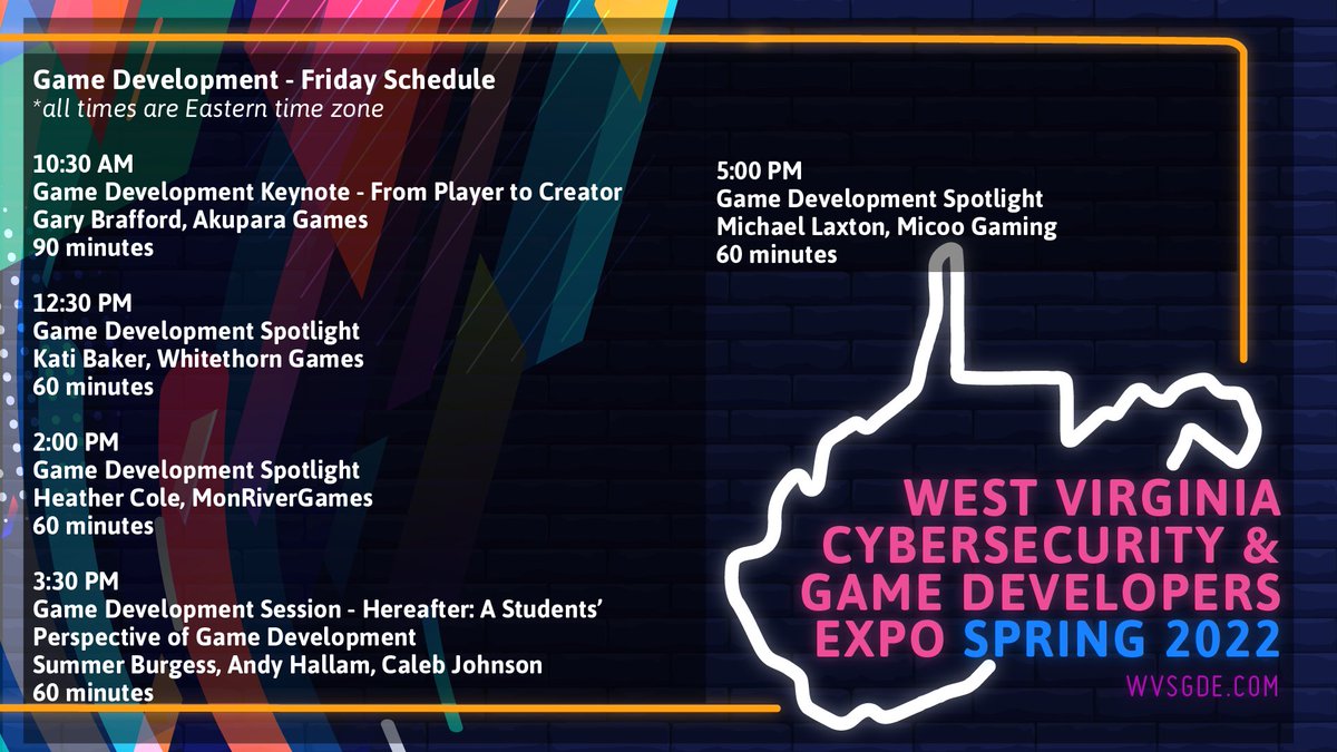 West Virginia Game Developers Expo tweet media