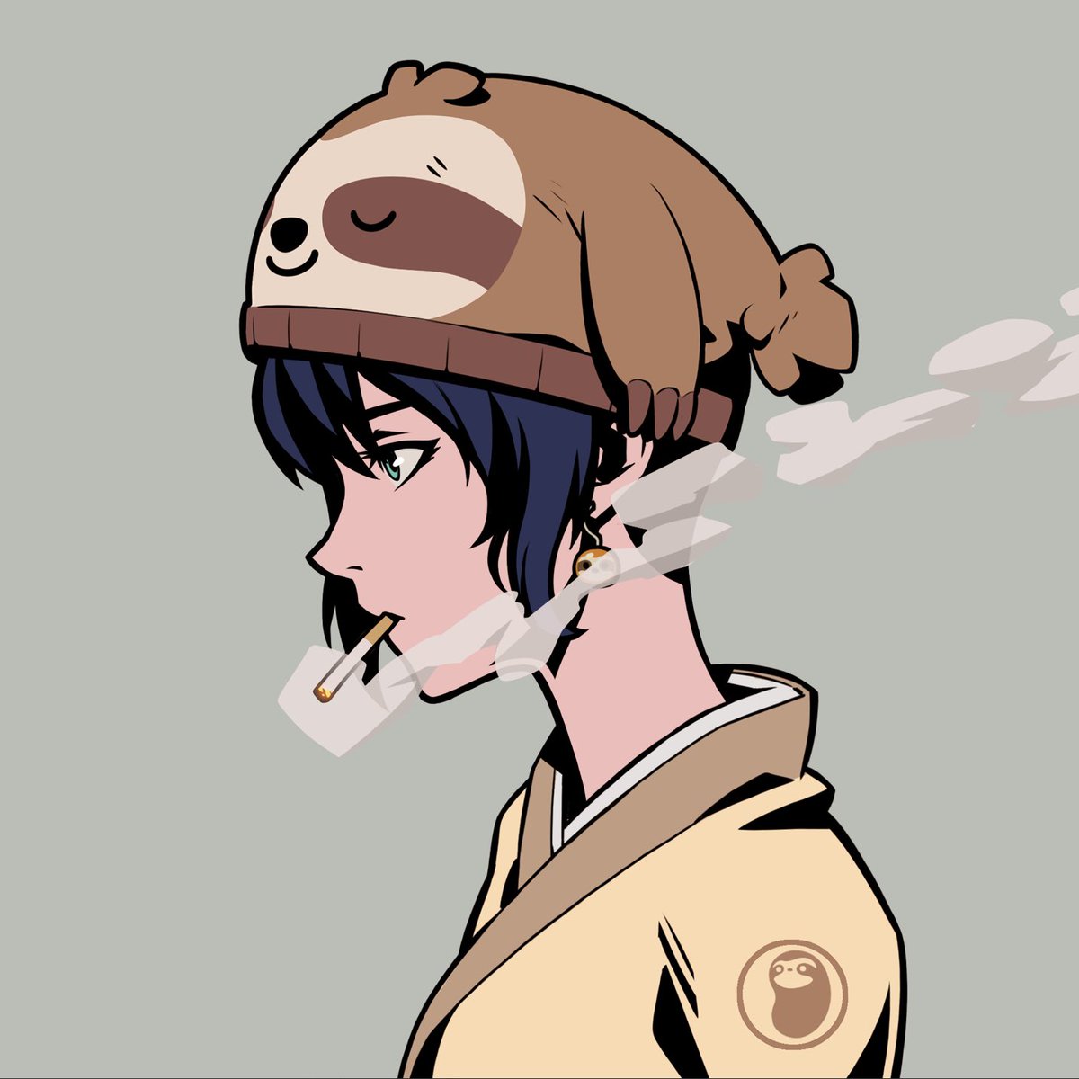 Frog king and sloth princess now united. Such a clean bean, the only Azuki with exactly 3 sloth items. Thank you <a href="/AzukiOfficial/">Azuki</a> for this wonderful collection. Long live the animals 🐸 🦥 🐱 🐼 
@AzukiPandaQueen 
@AzukiSlothKing 
<a href="/AzukiCatQueen/">Lightning Cat Queen ⚡️😺</a>