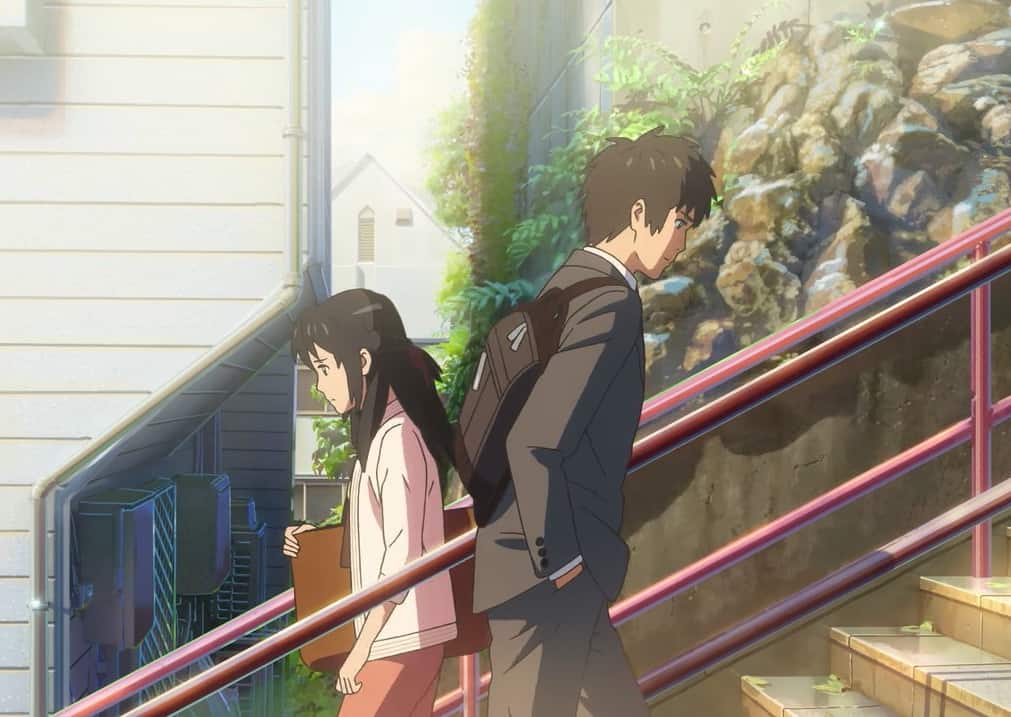 Elesky25's tweet photo. "No importa dónde estemos en este mundo… Te prometo que nos encontraremos otra vez."

Hoy, 8 de abril de 2022, el día que Mitsuha y Taki finalmente se encuentran ❤️✨ https://t.co/K8HaMJSF6Z