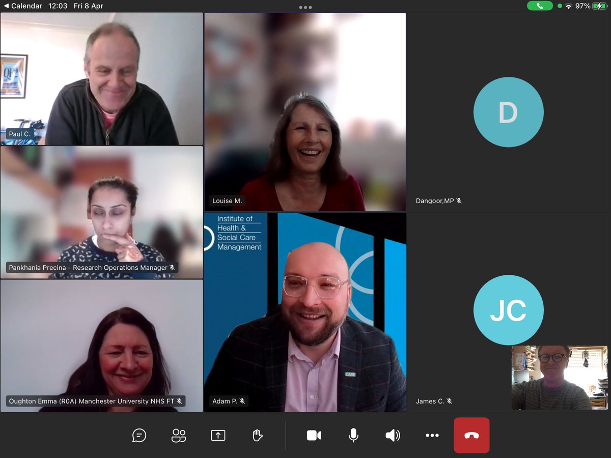 CoxonGeorge's tweet photo. @TOMNetworkUK @JaimeJMSmith @AdamDPurnell @JenniKBurton @janeeedouglas @louisebrady17 @care_innovators @oakallsproduce It’s still very much #goodnewsfriday after our latest colourful @IHM_tweets social care innovators group.  Colourful in more ways than one🤔🤩.  Vital we address #flow to promote #rightplacerighttime care #KPOOH &amp; #GPOOH and embedding research to destigmatise social care🤔👍 https://t.co/8wurrfVjwE
