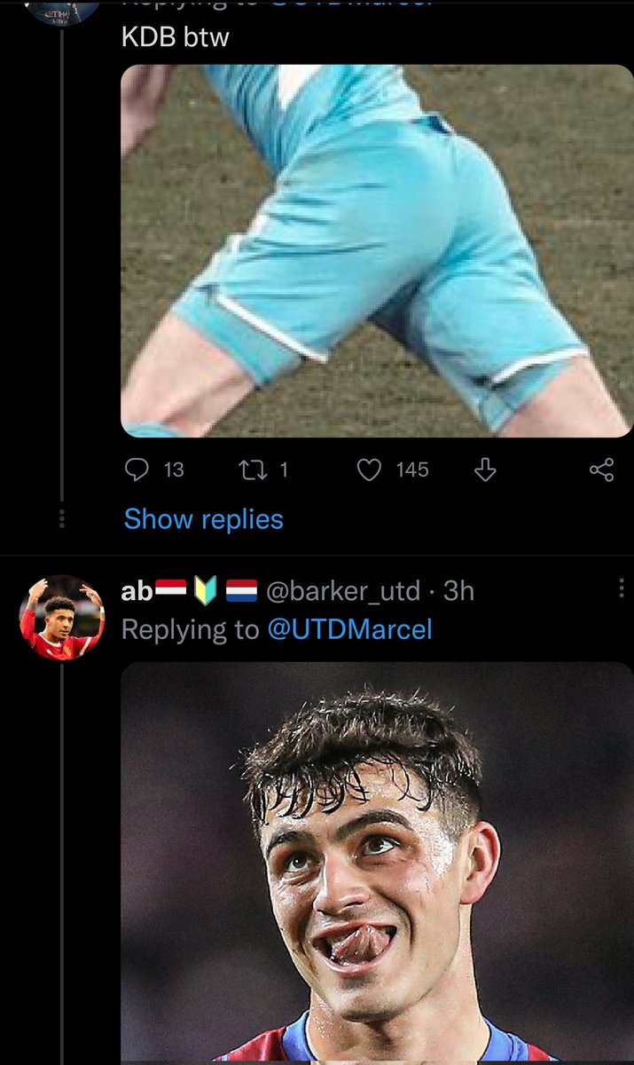 TomLeM14's tweet photo. @barker_utd @UTDMarcel 😂 https://t.co/6y0uVkjPH5