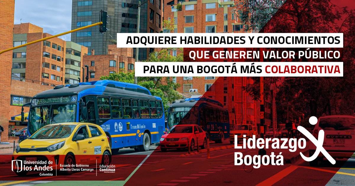 GobiernoUAndes's tweet photo. 💼 @LideresXBogota(#LxB) es un curso de @EdcoUniandes dirigido a jóvenes mayores de edad que hayan realizado o quieran implementar acciones para el beneficio de la ciudad, #ÚltimosDías��️ aún estás a tiempo de inscribirte 👉 https://t.co/MLkklCt6A9 https://t.co/vlf6GFXCY9