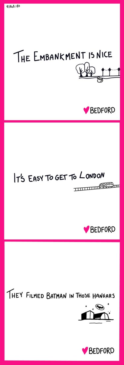 AlaB_180's tweet photo. Create posters to advertise your home city. Things people say when you ask them about BEDFORD #MyHomeCity @OneMinuteBriefs https://t.co/G9DKqyXKxd