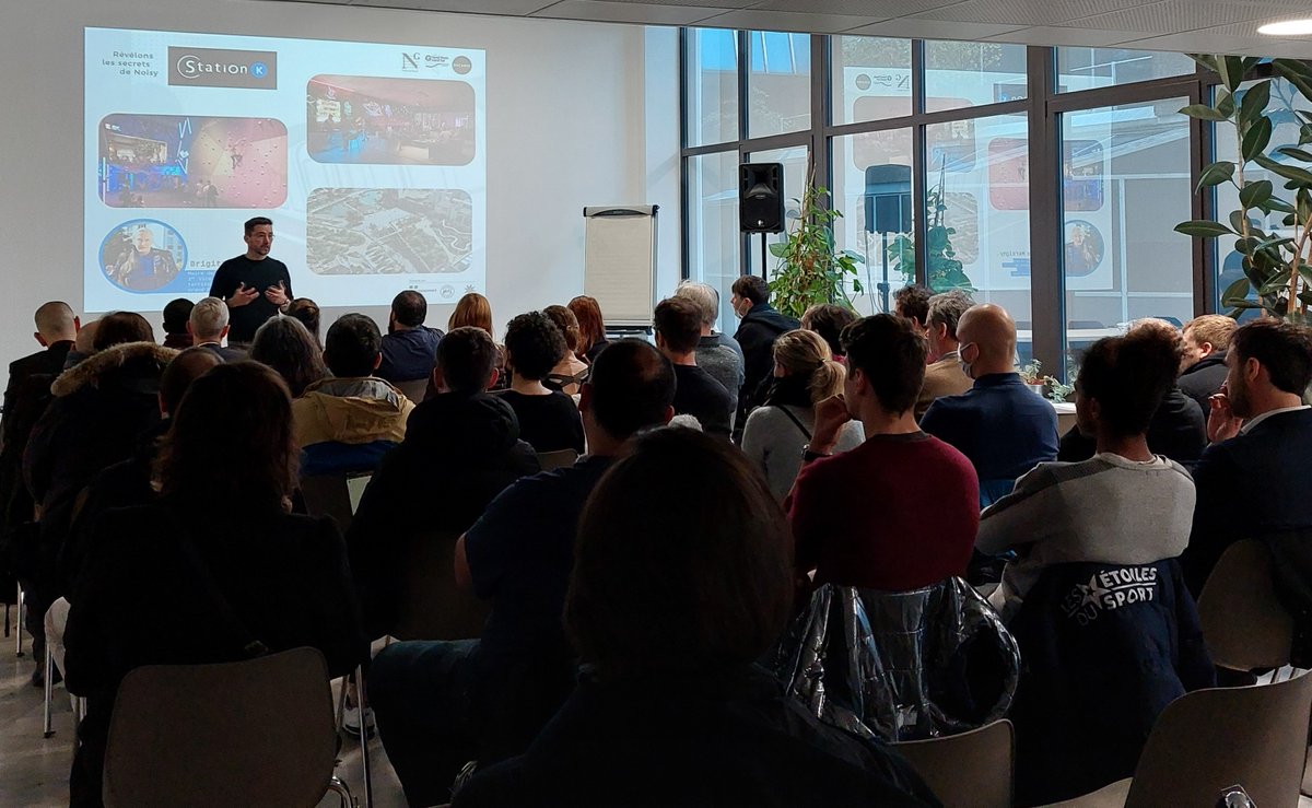 Salle comble ce matin pour l'évènement de lancement officiel de l'appel à projets pour la reconversion du métro #SK à Noisy-le-Grand en un grand #TiersLieu d'animation ! 

Date limite de dépôt des #candidatures le 26 mai. 

Plus d'info via : station-k-aap.fr 

<a href="/B_Marsigny/">Brigitte MARSIGNY</a>