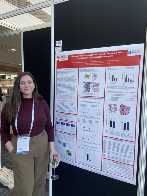 pharmacyatQUB's tweet photo. The annual conference of the Microbiology Society took place in Belfast. We could not miss this opportunity to share our research there. We are proud of our representation there. @Akash_QUB @Thomacillin @BronaghElmore @BrendanFGilmore @timskvortsov 
#Microbio22 @MicrobioSoc https://t.co/QXJNGhw630