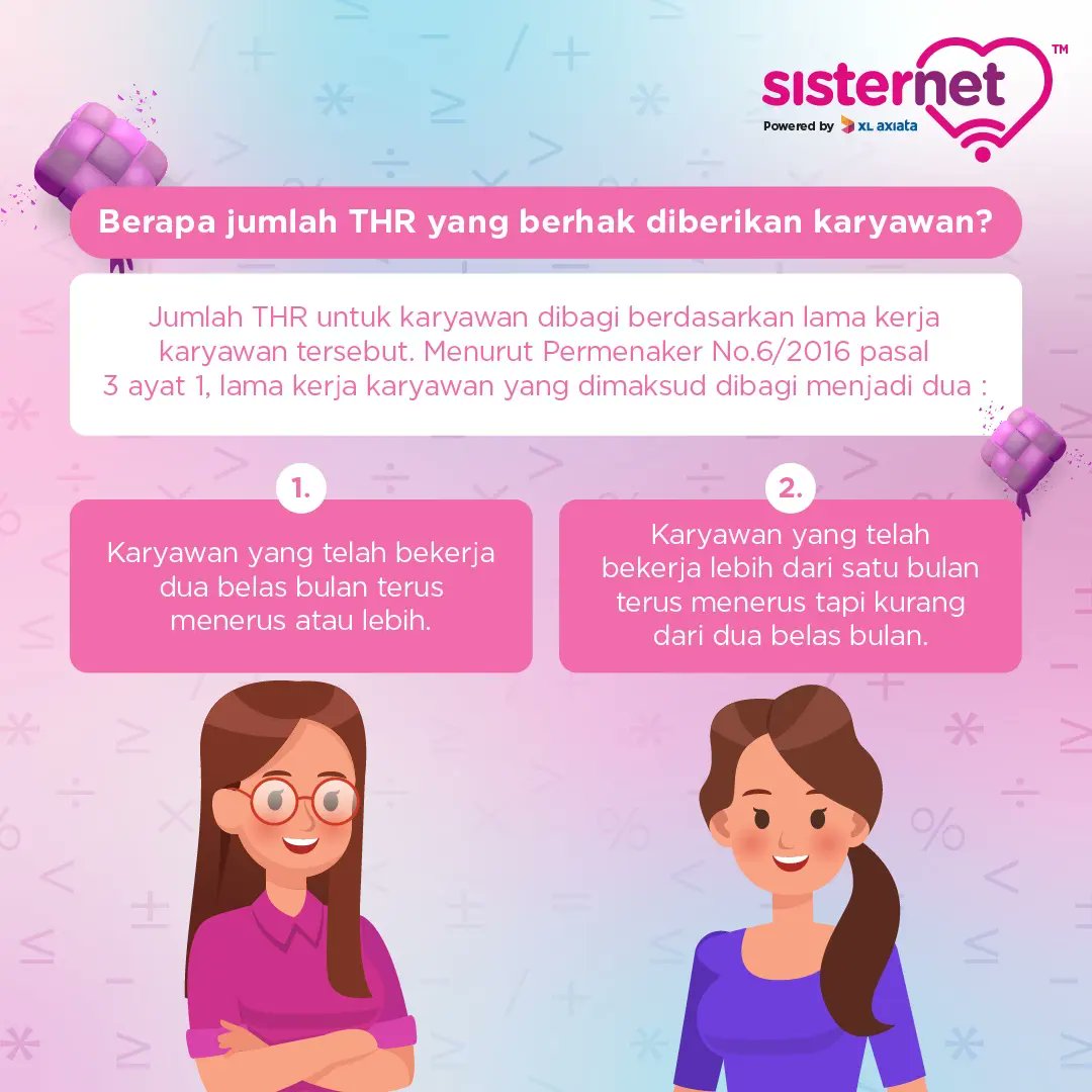 sisternetID's tweet photo. Kalau nanti THR turun kira-kira mau dipakai untuk beli apa Sister? 😆
#JadiLebihBaik
#BeraniNaikKelas
#THROnline #THR2022 https://t.co/AwxAQr1jvD