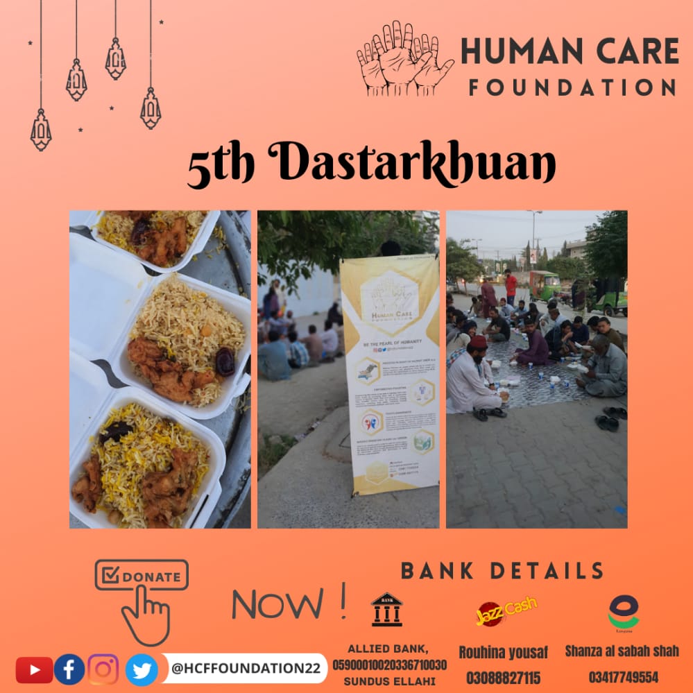 HCFoundation22's tweet photo. 5th iftar drive
Alhamdullilah served more than 130 
we want to thank to all those who have contributed for Ramadan drive and for putting best efforts here. Thank you for contributing generously to the cause of #feedingpuresouls
#hcf #hcfrawalpindi
#pearlsofhumanity
#Ramadan https://t.co/Ixsf18xpAb