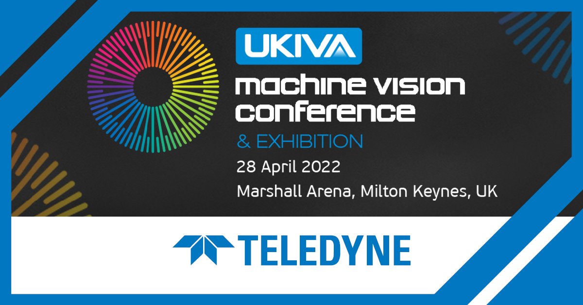 Lumenera's tweet image. It&apos;s almost time for Teledyne to showcase our latest imaging technology at UKIVA 2022. machinevisionconference.co.uk
#MVC2022
