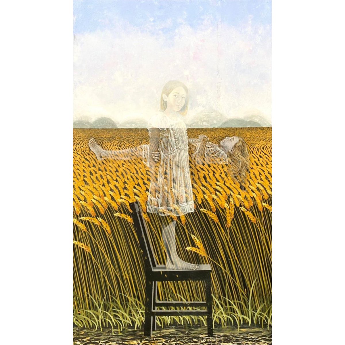 Serie “ Ucrania “
Técnica mixta sobre tela 
1,75 x 1,00 m