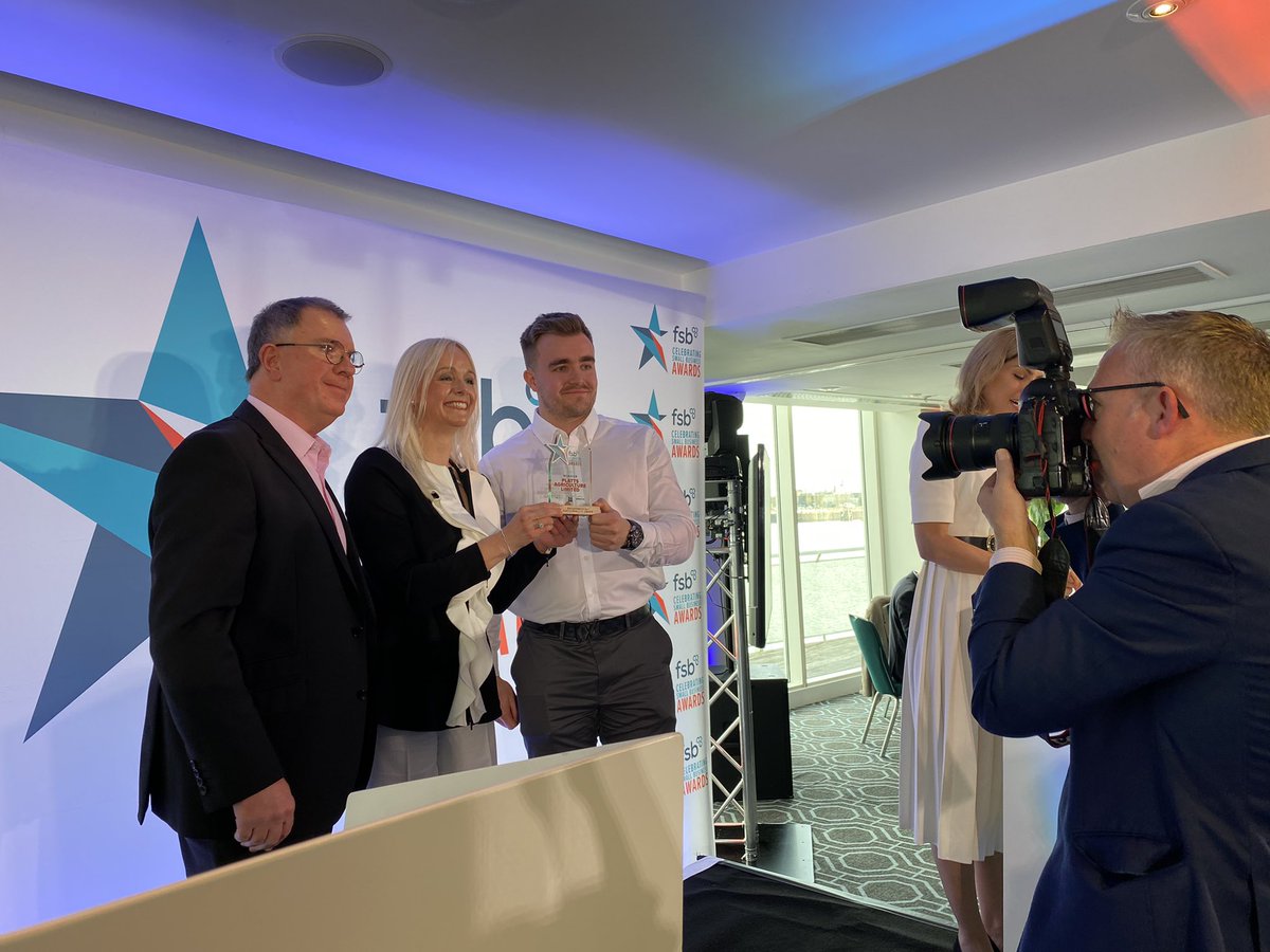 Great to see such commitment to a greener future - our Environment/ Sustainability Award here at the  #FSBawards goes to….. .@plattsbedding! 

Thanks to <a href="/WelshGovernment/">Welsh Government</a> for sponsoring 👏🥳