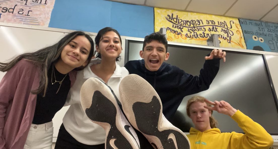 Headed to UNC-Chapel Hill with these clowns! So proud of my ethical gladiators off to the National High School Ethics Bowl-love them!! #wearebethpage #nhseb