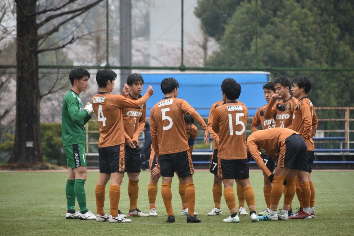 chuo_univ_fc's tweet photo. 【公式戦情報】

🏆 関東リーグ第3節
🆚城西大学
🗓4/9(土) 
🏟ひたちなか市総合運動公園陸上競技場
⏰11:00

LIVE配信

🔗 https://t.co/gjy0MCxLZR

今シーズン初の有観客試合です！
応援よろしくお願いいたします📣

⚠️来場にあたり、同意書が必要になります。詳しくは連盟HPをご覧ください。 https://t.co/lt3RDsFjh0