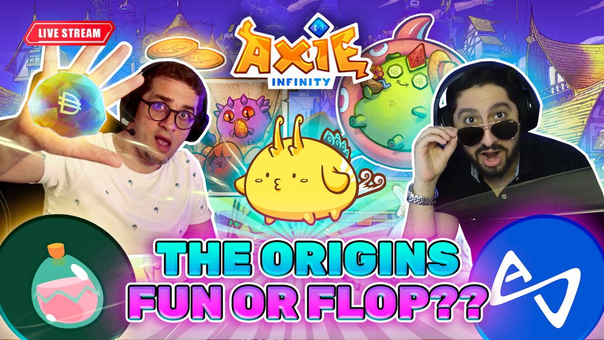 unixcorpgg's tweet photo. Our #UNIXGaming experts are LIVE now!

Watch our gaming gurus review #AxieOrigin and reveal what the hype is all about🎮

Tune in now 👇
https://t.co/9uZoz3asEN https://t.co/2Gncu9WZ7L