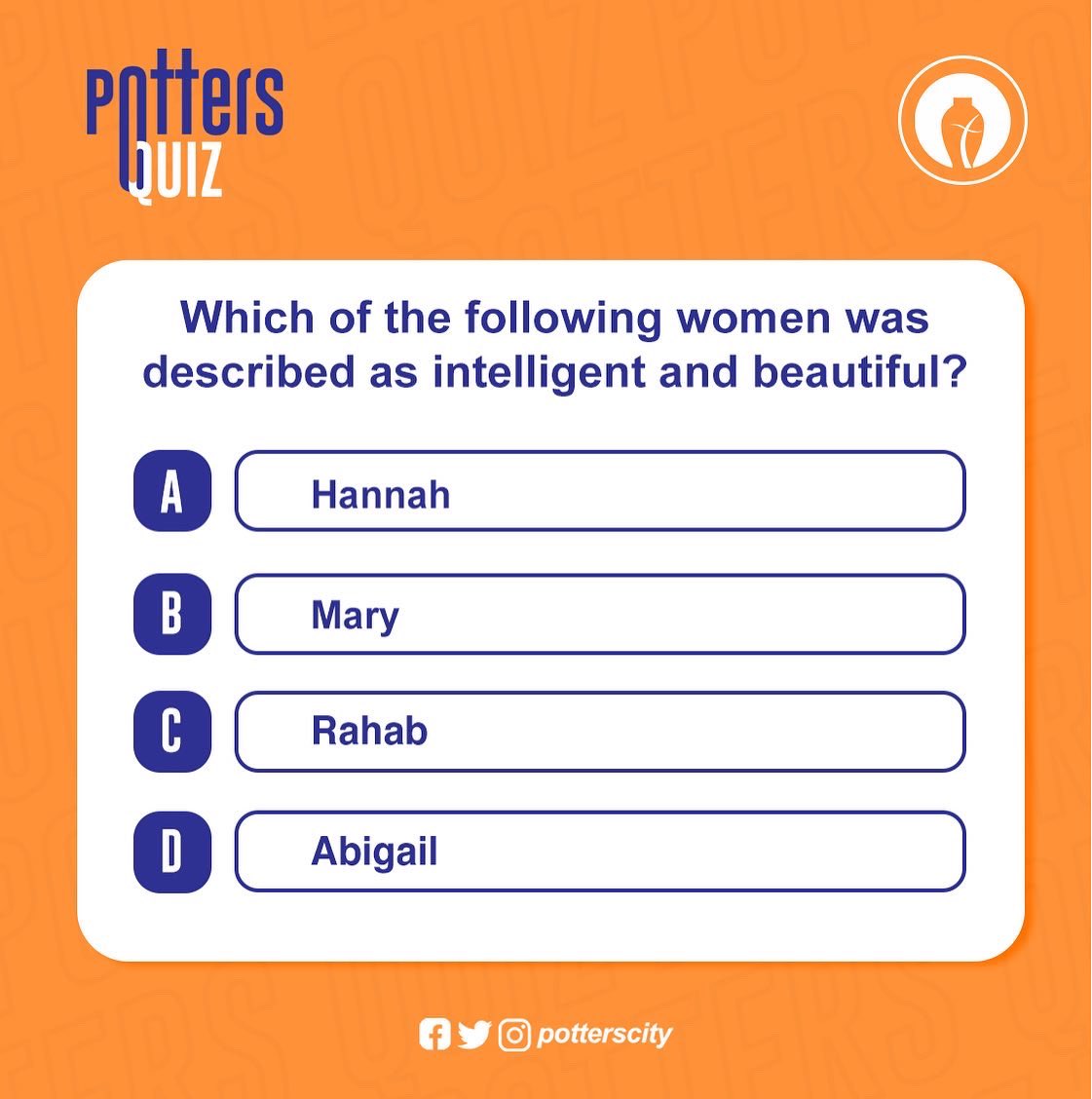 PottersCity's tweet photo. POTTERS TRIVIA!!!!!
Question 1,2&3.
#PottersTrivia
#Potterscity https://t.co/vKHVUEzmA5