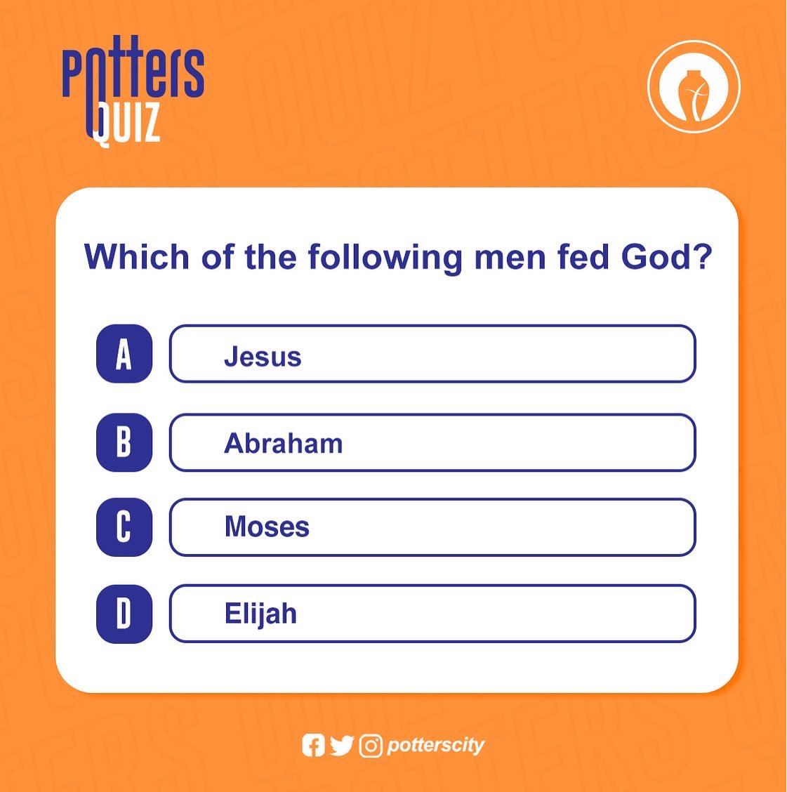 PottersCity's tweet photo. POTTERS TRIVIA!!!!!
Question 1,2&3.
#PottersTrivia
#Potterscity https://t.co/vKHVUEzmA5