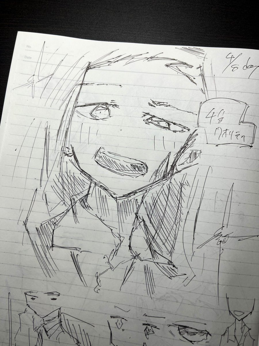 模写しつつ毎日20分練習 4日目
特にまりなちゃんを頑張りました
#山模写 