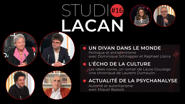 ECF_AMP's tweet photo. 𝙎𝙏𝙐𝘿𝙄𝙊 𝙇𝘼𝘾𝘼𝙉 #16
🔴Un divan dans le monde : Politique et antisémitisme 
Dominique Schnapper, sociologue et ancienne membre du Conseil constitutionnel 
Raphaël Llorca, auteur de l’ouvrage "Les nouveaux masques de l’extrême droite"
Ce soir à 18h30! https://t.co/Cb2UAIVlN7