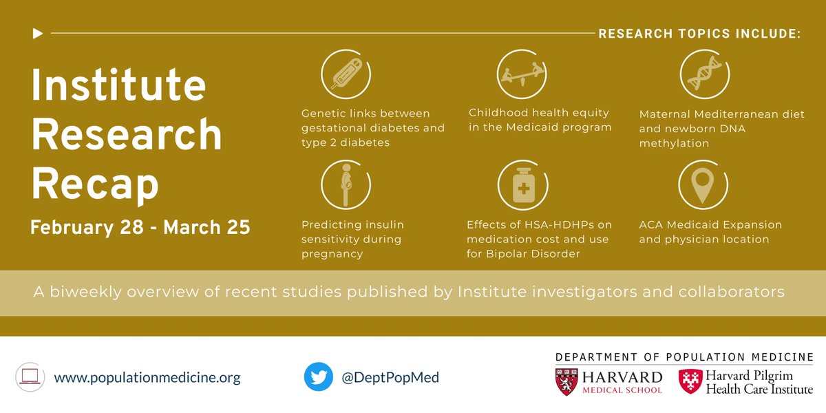 DeptPopMed's tweet photo. A new #InstituteResearchRecap features work by @DeptPopMed's @EmilyOkenMD @peterjames_7 @mfhivert @Asthma3Ways @StephenSoumerai @britshmit @ChrisLuPhD and more. Read what our researchers have been up to: https://t.co/Y4KuFhXXLZ https://t.co/fApMJnxINf
