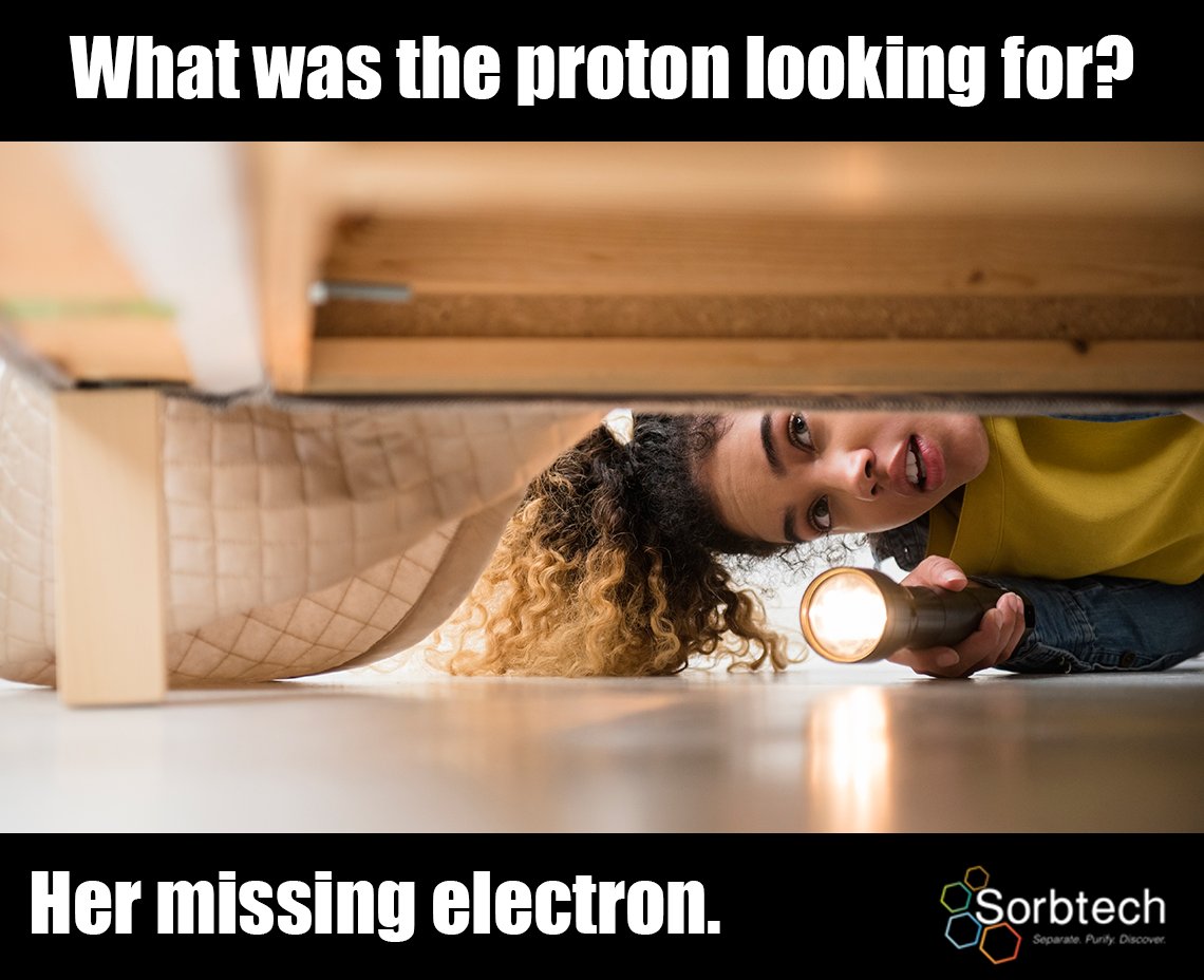 Sorbtech's tweet photo. #fridayfunny #chromatography #lablife https://t.co/BO8NsY6v3b
