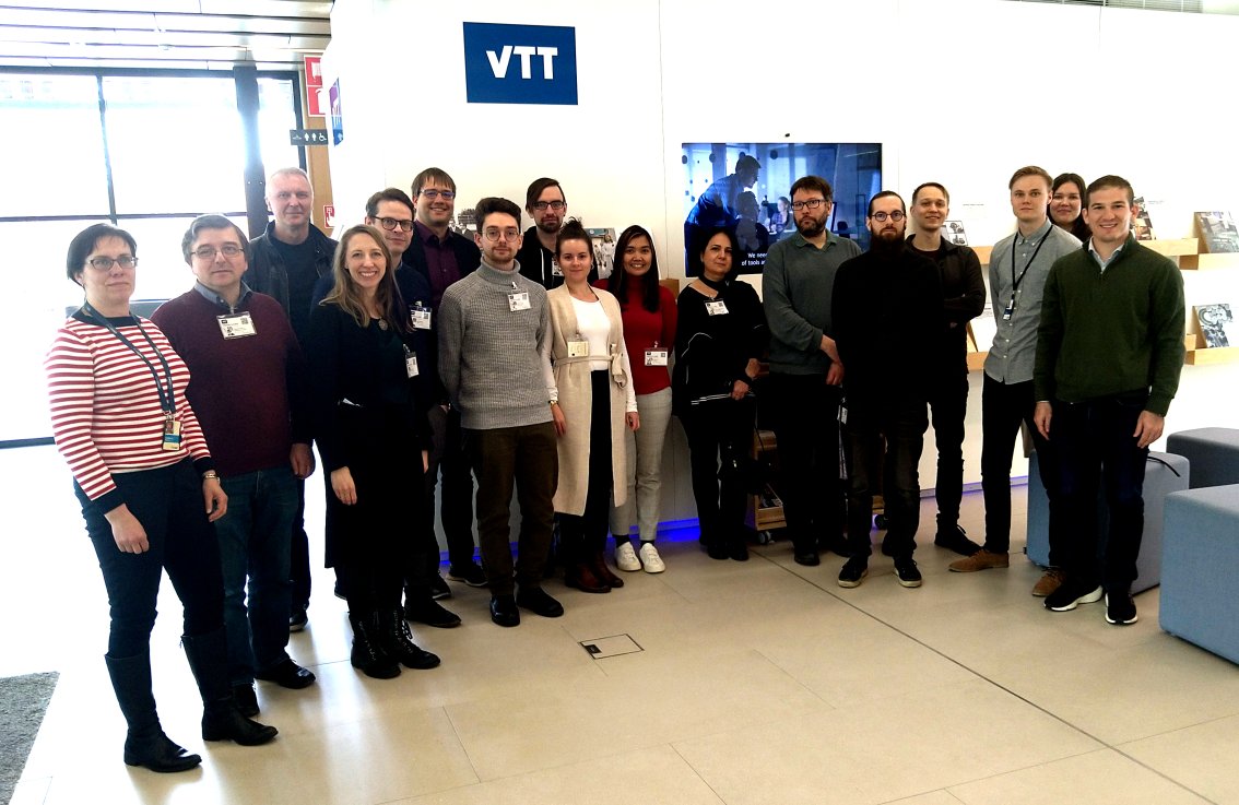 FuturoLeaf's tweet photo. @FuturoLEAF first face-to-face meeting since the start of the project. Interesting discussions and exciting plans. Thank you @VTTFinland for hosting us! @photomicrobes @KouristLab @CNRS @AaltoResearch #Photosynthetic #SolidState #CellFactory #ArtificialLeaf https://t.co/FDgWfTE6VW