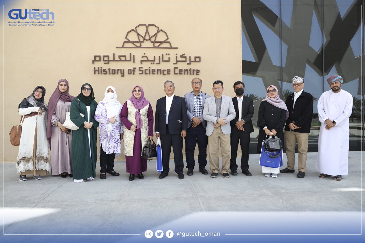 hsc_om's tweet photo. استقبل يوم أمس #مركز_تاريخ_العلوم وفد من جامعة شريف هداية الله الإسلامية الحكومية بجاكرتا لتعرف على المركز 

#مركز_تاريخ_العلوم
#جيوتك_عمان
#جامعة_شريف_هداية_الله_الاسلامية
#جاكرتا https://t.co/0G3iJR8N4l