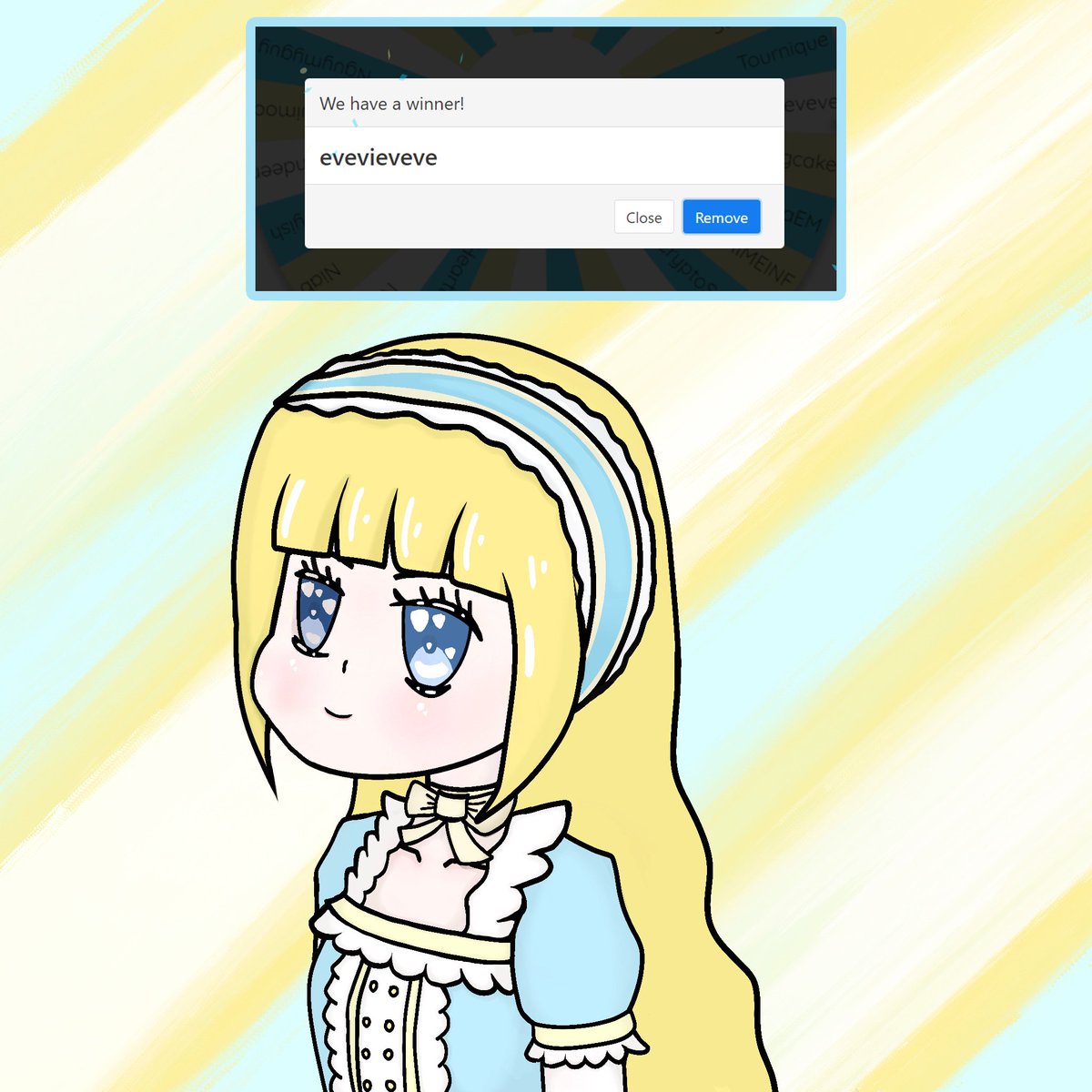 Makolov_'s tweet photo. 💚Michella To Tomodachi💚

✨ GIVE AWAY WINNERS ✨

💙"Alice" [Holders Only]  @frycottoncandy 
💗"Scarlet" [Everyone&amp;Holders] @tani_fancy 

Congrats to both of you

and thank you, everyone ❤️💚🥰 https://t.co/eWCYSe558n