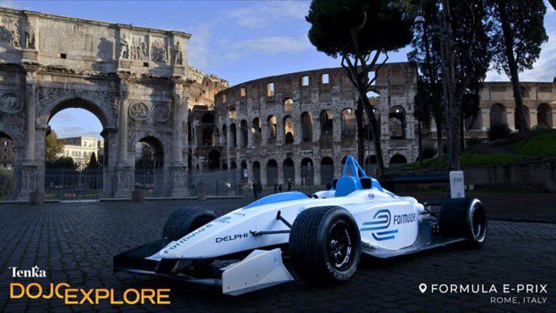 Tenka_Group's tweet photo. The Dojo Explore tour hits Rome and the Formula E-Prix Our intrepid award winners will meet with the Sustainability Director at the world’s first fully electric single-seater racing series, the ABB FIA Formula E Championship. #dojoexplore #Sustainability https://t.co/7a3qlDFP8z