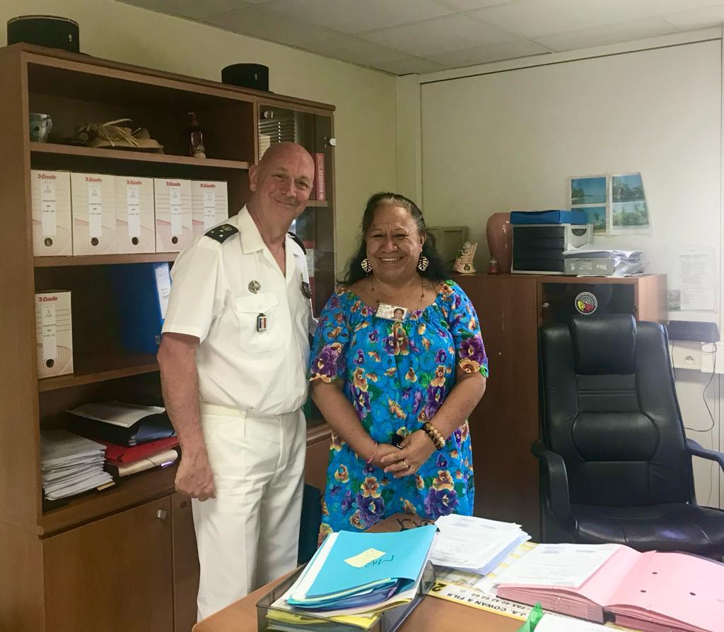 Le MGI Orthlieb, #Directeurcentral adjoint du #SSA en Polynésie française : échanges avec les autorités militaires sur la défense dans l’Indo-pacifique, rencontres avec les personnels du SSA qui jouent un rôle crucial dans le recrutement de nos soldats sur place.
#CohésionDéfense