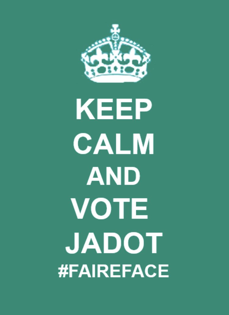 Dimanche, je vote pour #FaireFace. Je reste calme et je vote selon mes convictions, #jevotejadot #jadot2022 #keepcalm #Elections2022 #electionpresidentielle2022