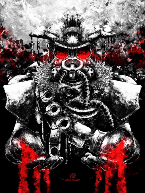 #自分が何度も投稿してしまう画像
白黒×赤のブラッドハウンドは…いいぞ…ッ!!! 
