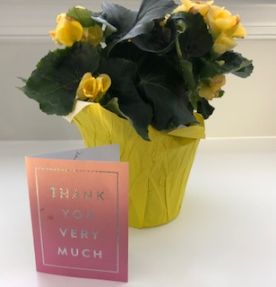 GoLibraries's tweet photo. Thank you North Wake! Love the flower &amp; I'll love buying some books! #WCPSSLovesOurLibraries https://t.co/hGCb4eI383