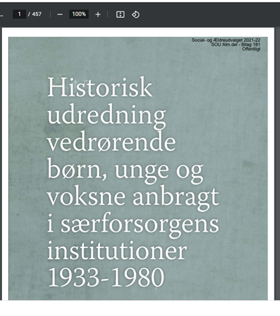 Gribende og beskæmmende indblik i særforsorgen! Endnu et mørkt kapitel i vores historie, der er kortlagt og flere vidnesbyrd om offentligt omsorgssvigt. Er det nu vi tager en reel drøftelse af, hvordan vi behandler disse sager <a href="/Astridkrag/">Astrid Krag</a>? #stopsvigt #dksocial