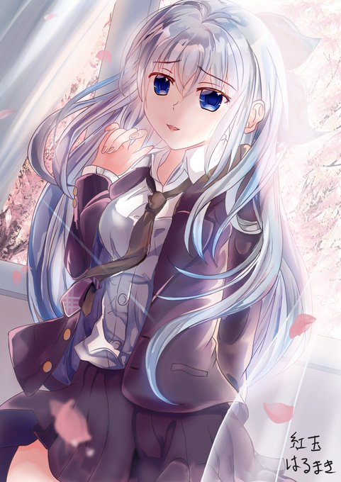 銀髪ちゃんを微修正したのでアップします❣️
#絵描きさんと繋がりたい 