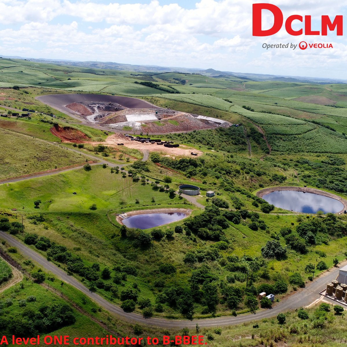 DCLM181's tweet photo. We’re delighted to announce that this week DCLM, Operated by Veolia, has achieved LEVEL 1 Broad Based Black Economic Empowerment (B-BBEE) status. https://t.co/9DSFKNSGUQ