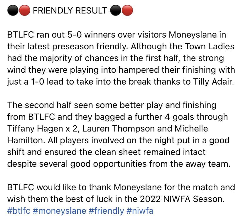 BanbridgeTownLadies tweet media