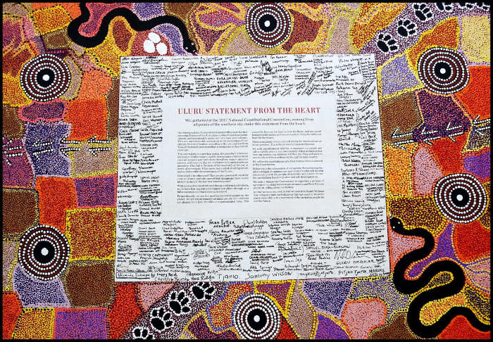 chenxi0299's tweet photo. #nursing1008  Key elements of the Uluru Statement from the Heart includes sovereignty, constitutional reform, makarrata commission, truth-telling, voice to parliament.
"In 1967 we were counted, in 2017 we seek to be heard."
— From the Uluru Statement from the Heart https://t.co/S7VUHoFl7k