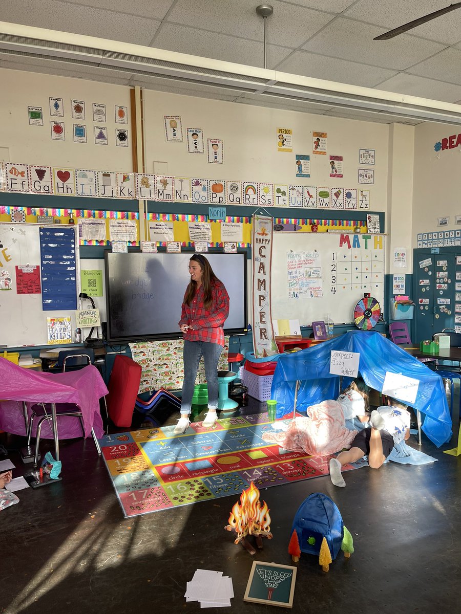 Mrs. Kepley is at it again! A true camping experience, complete with s’mores for a Friday spelling test. Talk about engagement 💜<a href="/RES_RSSS/">Rockwell Elem NC</a> <a href="/JenniferWarden5/">Jennifer Warden</a> @RES_halexander <a href="/KepleyJessica/">Jessica Kepley</a>