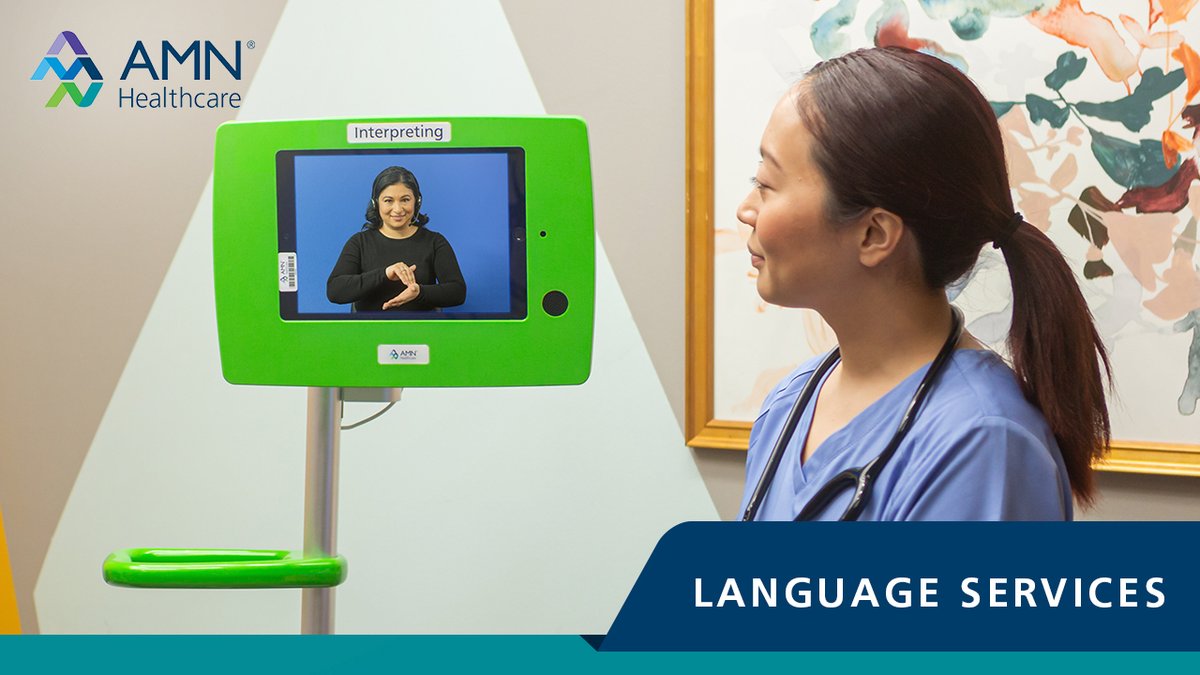 AMN Healthcare Language Services tweet media