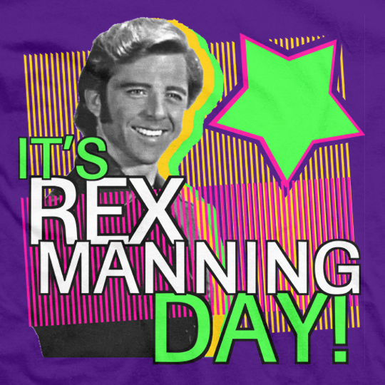 JoshFoote's tweet image. We mustn't dwell... no, not today. We CAN'T. Not on Rex Manning Day! #RexManningDay