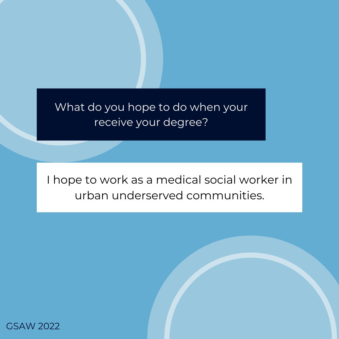 Grad Student Feature
--
Meet Jessica Lewis, a first-year Master's student in Social Work!