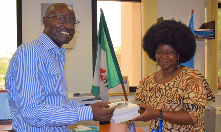 My sister Ene Obi thanks for the courtesy call and the insights for closer partnership with @ActionAidNG in advancing our support to @FmardNg for improved food security and nutrition. @FAONigeria we are ever open to collaboration with CSOs.