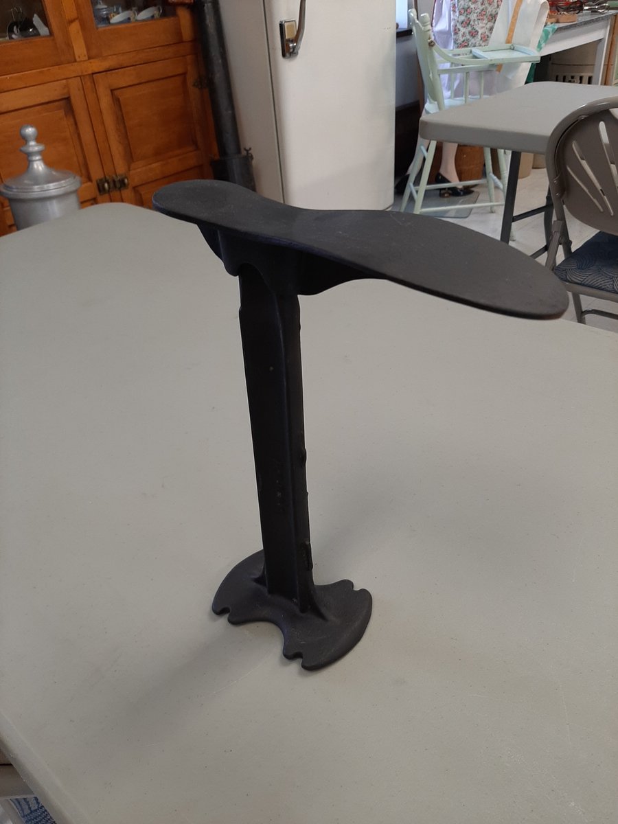 🥁🥁🥁🥁🥁 and the item is... A Shoe Stand!
This item was used for holding a shoe while the sole was being repaired. Thanks for playing!
#normhc22 #railroadmueum #MysteryArtifact
