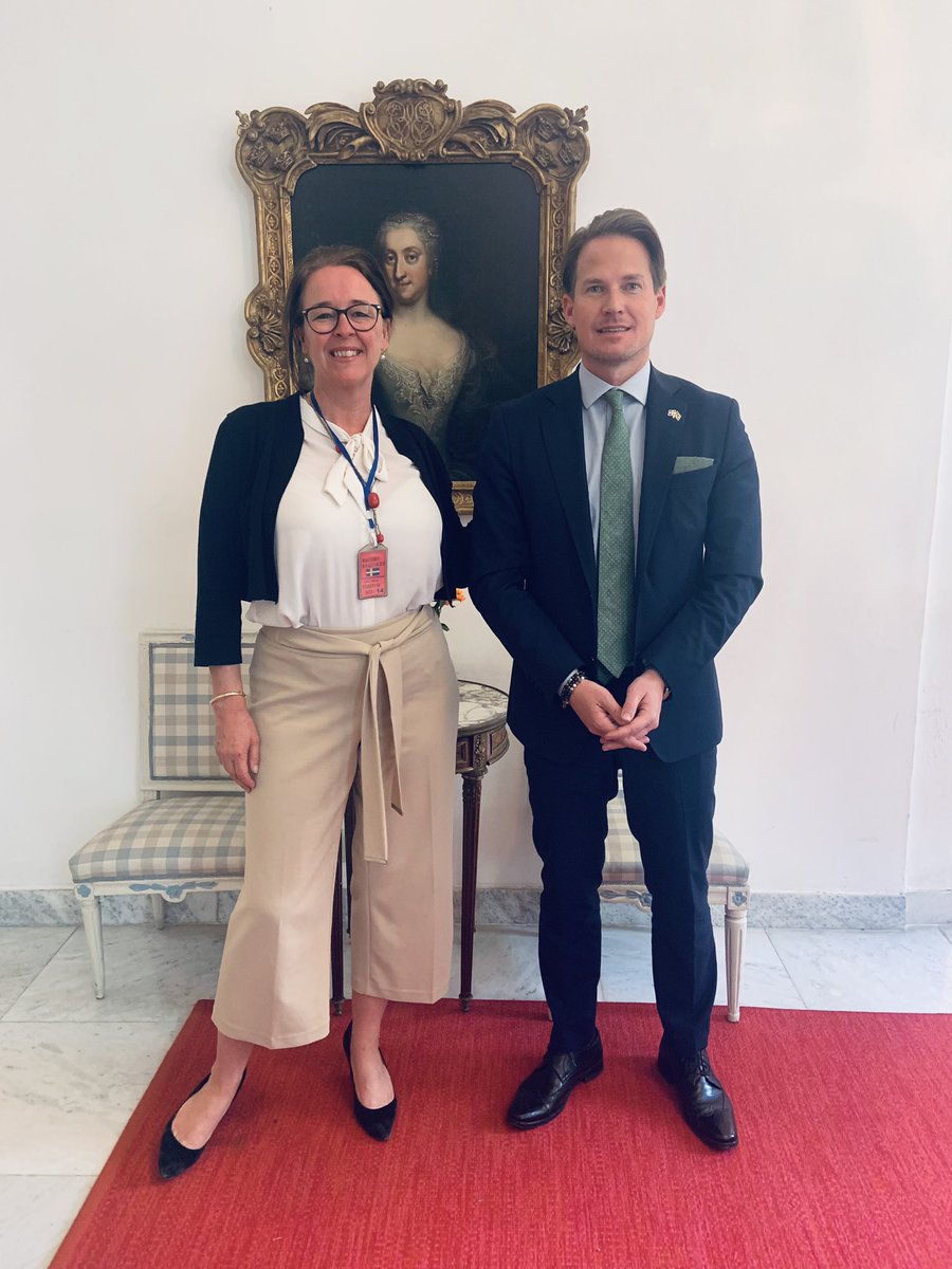 HLundquist's tweet photo. Great meeting former colleague Alexandra Silfverstolpe today in Addis!#DataActLab, supporting Statistical Offices track the progress of the Sustainable Development Goals #SDGs #Statistics https://t.co/hyMwnxdI11