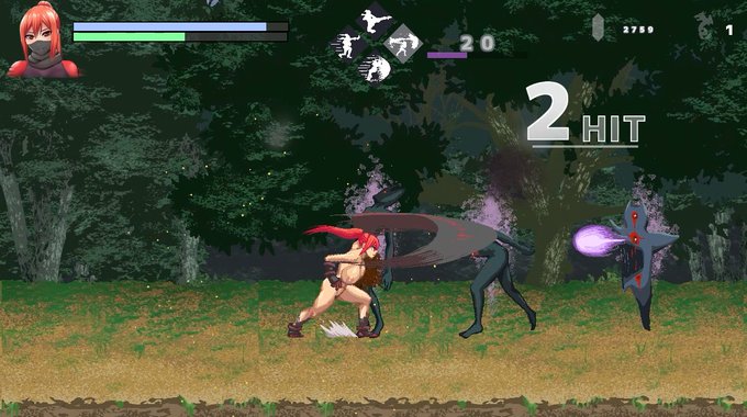 「闇狩紅狼」βデモ配信中です!
序盤の3ステージと3つのサブクエエスト、そして3つのえっちシーンが体験できます。よかったら遊んでみてください。

「闇狩紅狼」βデモ | PIえろ/PIEROCK GAMES https://t.co/MfMLXkGTMh #Ci_en #闇狩紅狼 #ゲーム #体験版 