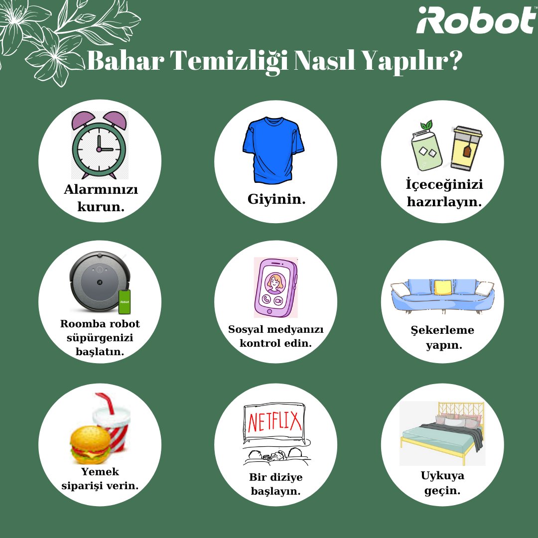irobot.com.tr web sitemizden yapacağınız tüm Roomba robot süpürge ve Braava robot paspas alışverişlerinizde BAHAR10 koduyla %10 indirim fırsatını kaçırmayın.
#iRobot #Roomba #RobotSüpürge #AkıllıRobotSüpürge #Braava #AkıllıRobotPaspas #BaharTemizliği #BaharKampanyası