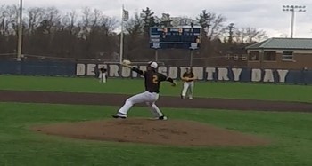 Rochester Adams Baseball - 
<a href="/JacksonBorowski/">jackson borowski</a>, uncommitted 2022 RHP w/ a win yesterday at Detroit Country Day - top speed 90 mph this year so far...

YTD Pitching Stats ~ 
  5.1 IP  -  3H  -  1 ER  -  1.2 ERA
  10 K's  -  4 BB
  1.2 WHIP  -  .150 BAA