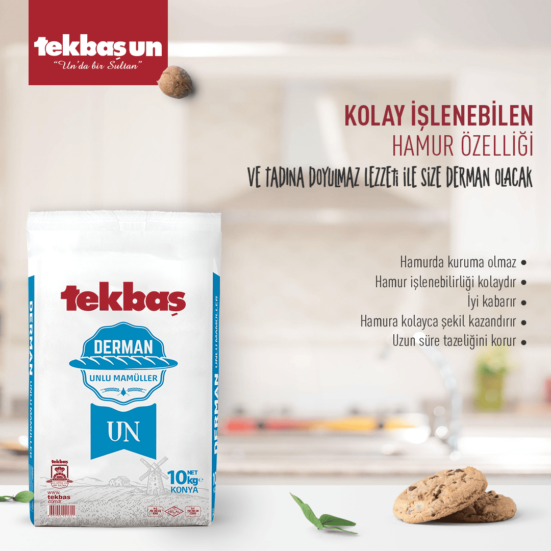 tekbasun's tweet photo. Derman Unlu Mamulleri

Kolay işlenebilen hamur özelliği ve tadına doyulmaz lezzeti ile tüm unlu mamul çeşitlerinde kullanılan Derman ustaların vazgeçilmezi.

*10 kg / 25 kg / 50 kg seçenekleri mevcuttur.

#tekbasun  #pasta  #food #tatlı #cafe #börek #pastane #fırın #unlumamul https://t.co/SYvBYD2zPh