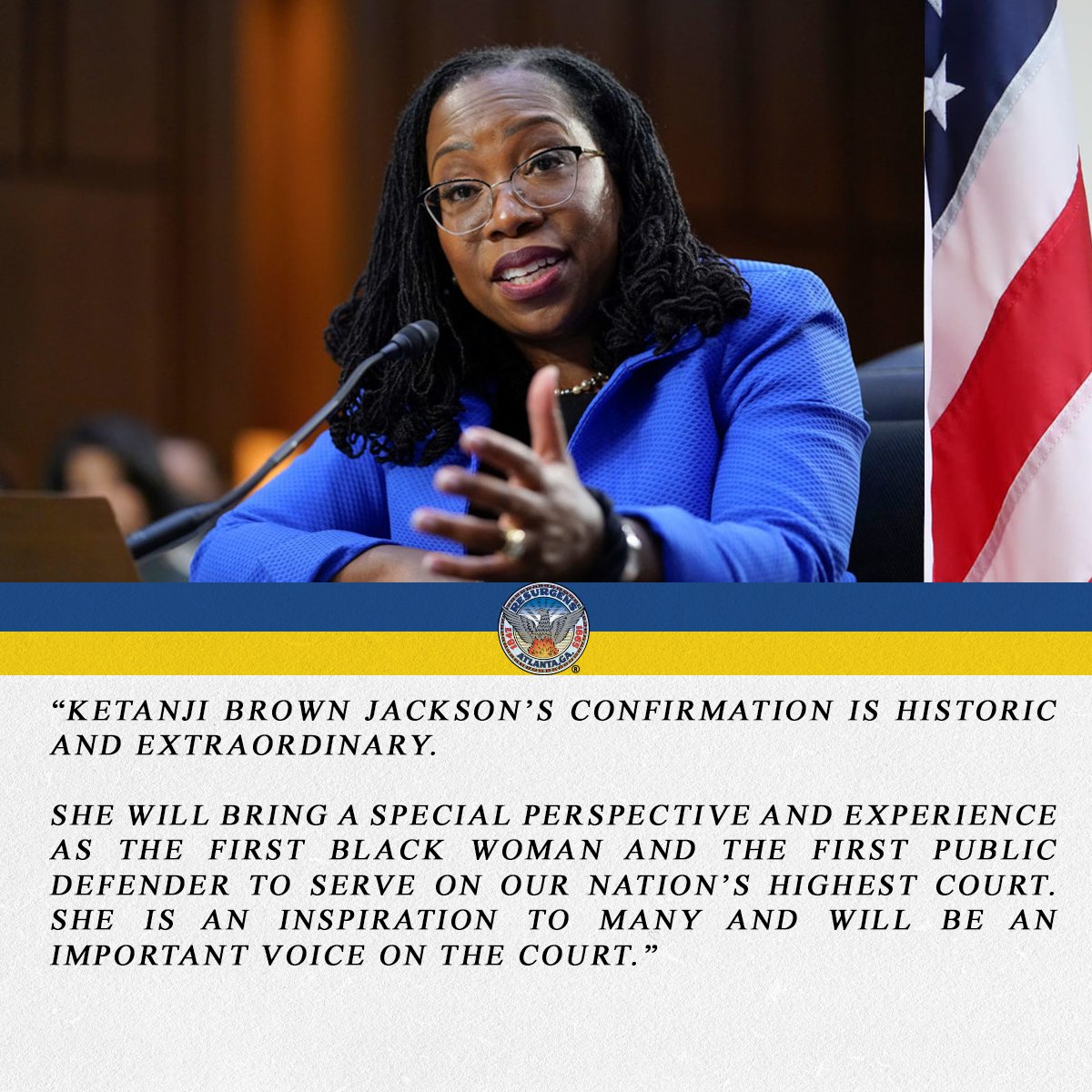 The U.S. Senate recently confirmed Ketanji Brown Jackson to be the first Black woman to serve on the Supreme Court — a truly historic day for the nation