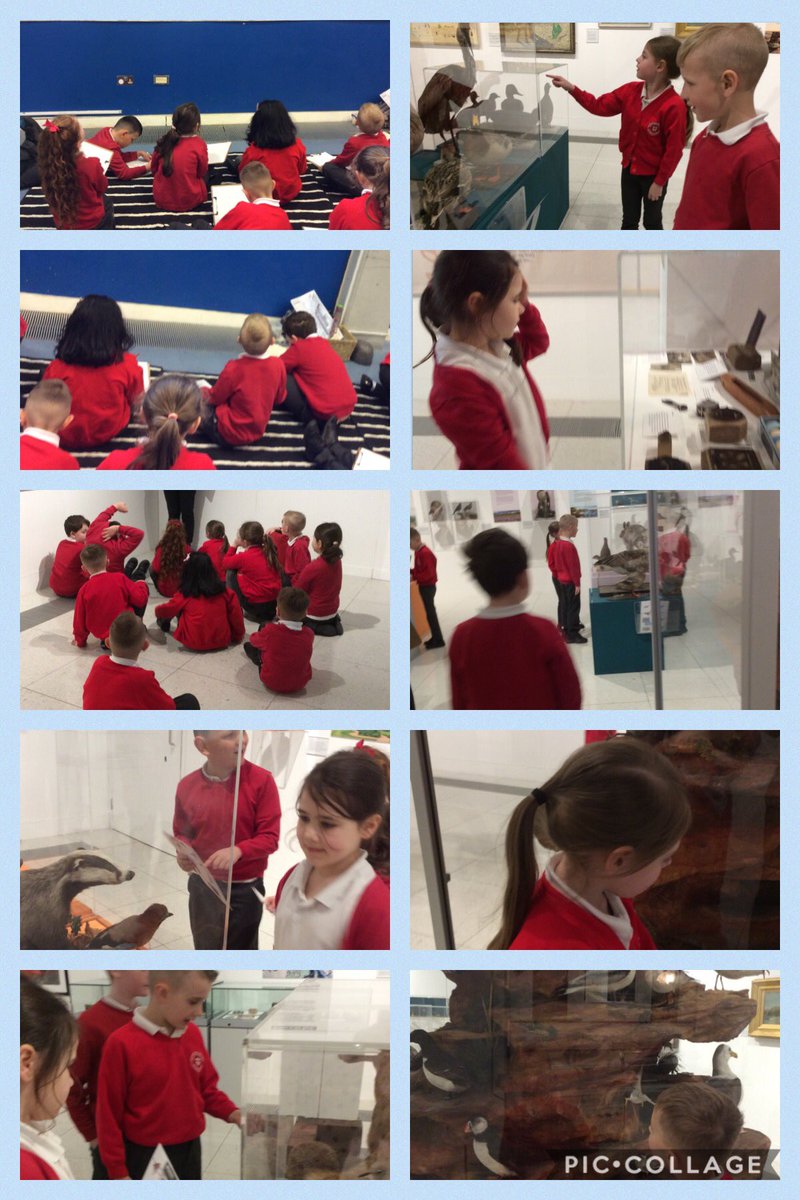 ECSTGOldham's tweet photo. This term year 2 have been learning all about our local area and the importance of Shaw during the Industrial Revolution. Yesterday they had their first educational visit to Oldham Art Gallery and we were so impressed with how hard they worked! #loveoflearning #shineourlight https://t.co/8jXSyRNrqv