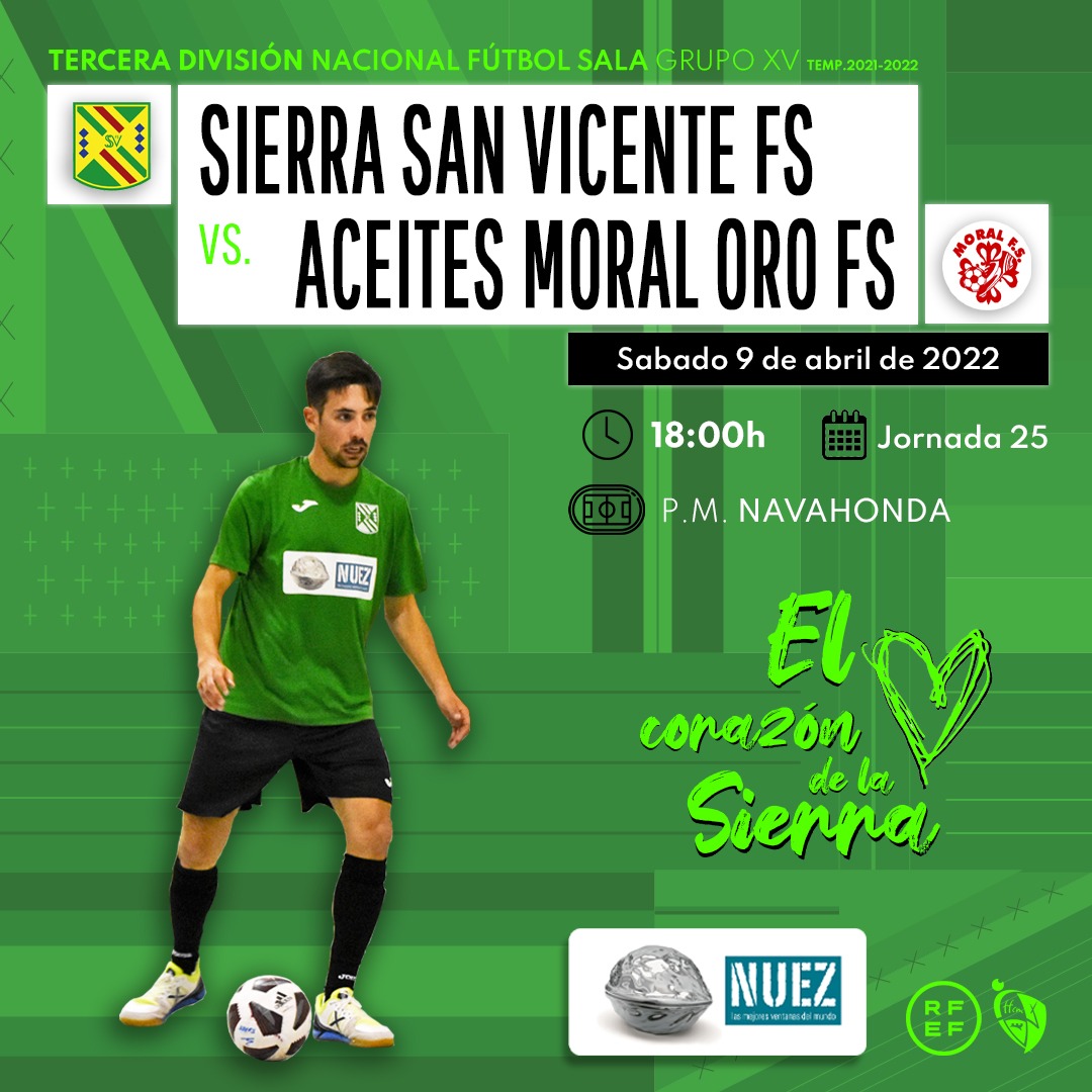 ⌛ Si larga ha sido la espera... ¡Mayor será la recompensa! 💫

Mañana el #Sénior vivirá uno de los partidos de la temporada 🤤 recibiendo al intratable líder de Tercera ¡Navahonda tiene que ser una caldera! 🌋

#ElCorazónDeLaSierra💚